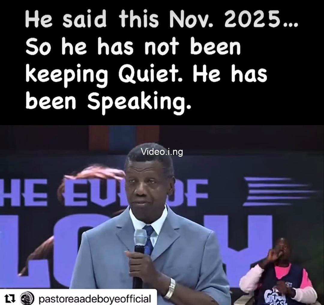 Insecurity: Expecting Pastor Adeboye to lead a protest at 84 makes no sense - Clergyman, Mike Bamiloye