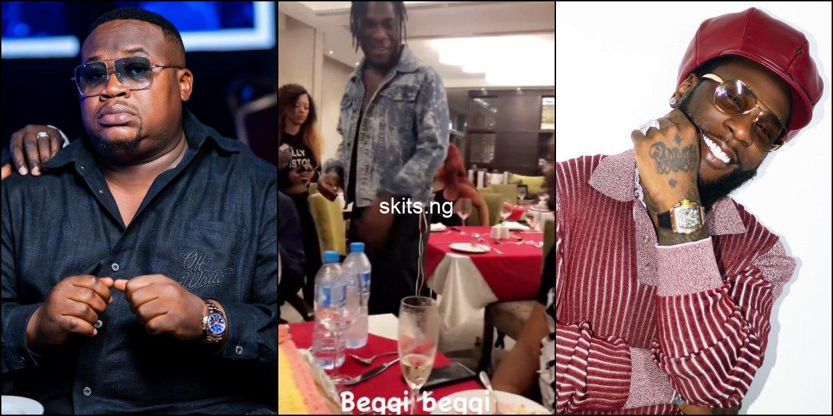 Cubana chief priest recalls paying burna boy n1m to perform at his birthday tags him begi begi