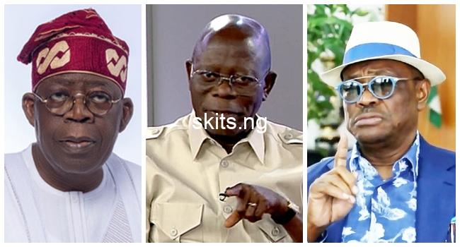 Oshiomhole thanks pdp for giving its best player wike to tinubus government video