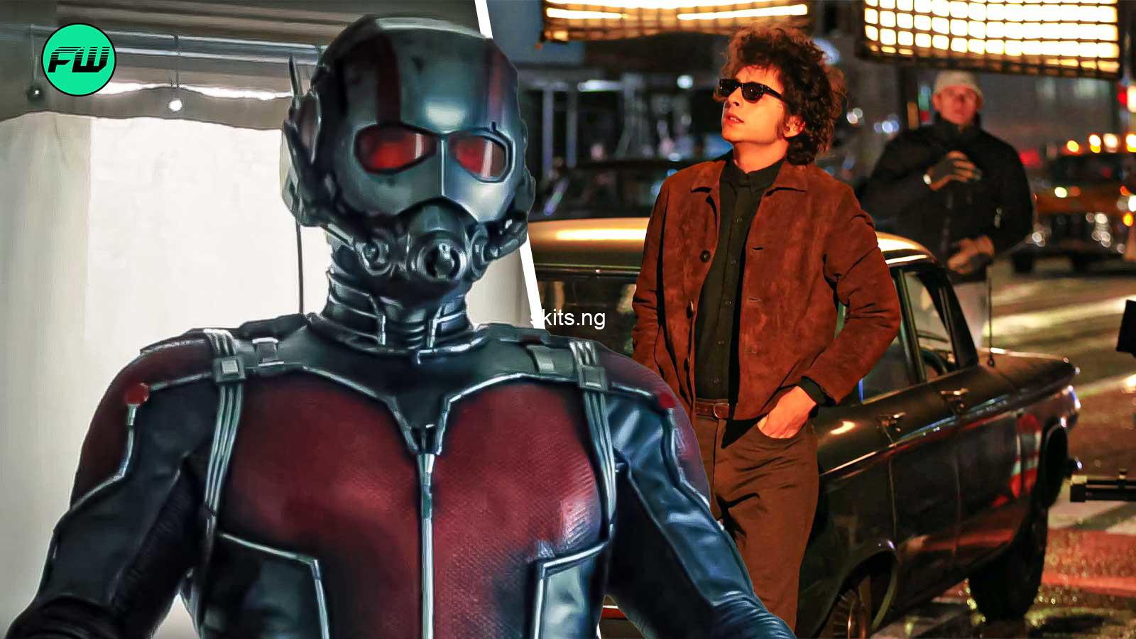 With a complete unknown timothee chalamet could break a huge oscars record by an actor who almost became marvels ant man