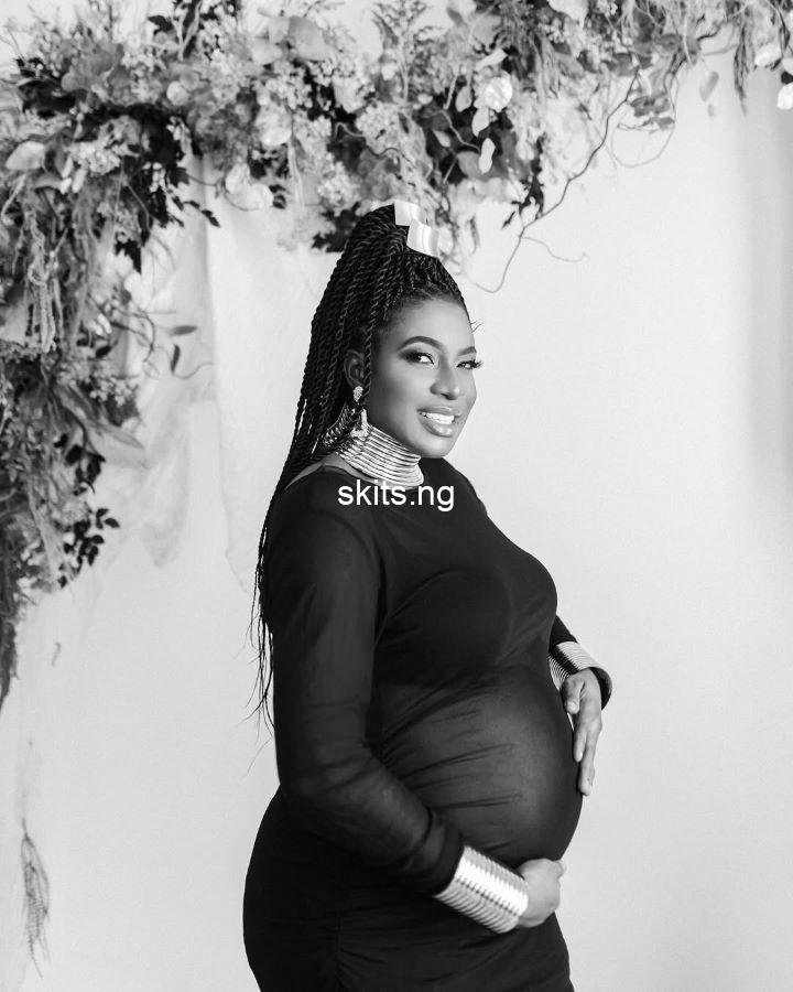Chika Ike pregnant with first child, debuts baby bump