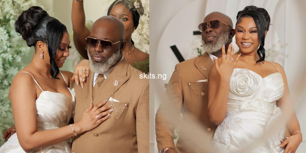 Enado odigie and tola odunsi tie the knot