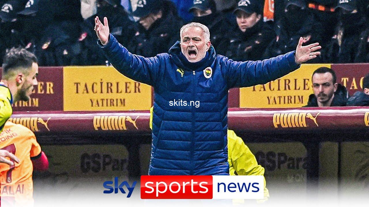 Galatasaray to initiate criminal proceedings against jose mourinho for saying rival players jumped like monkeys video