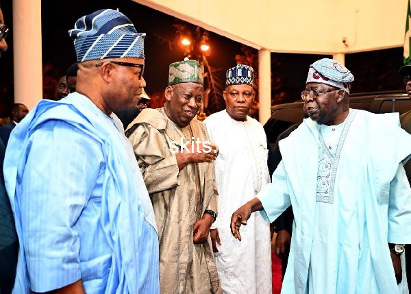 I am a very happy man things are getting better tinubu says as he passes vote of confidence on apc leadership