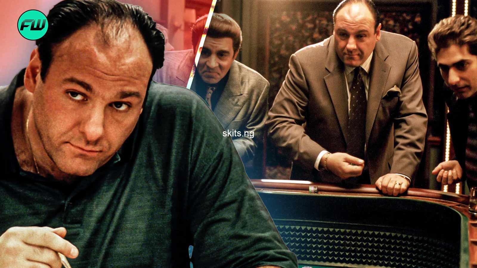 I just tanked that last shot james gandolfini knowingly screwed up a scene in the sopranos but we will never be able to find that