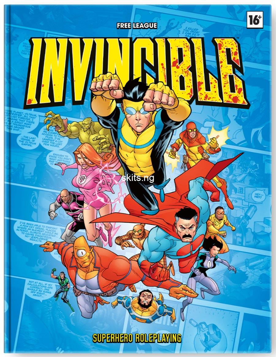 Invincible superhero roleplaying game announced by free league