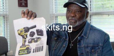 Man orders drilling machine online, receives printed image instead