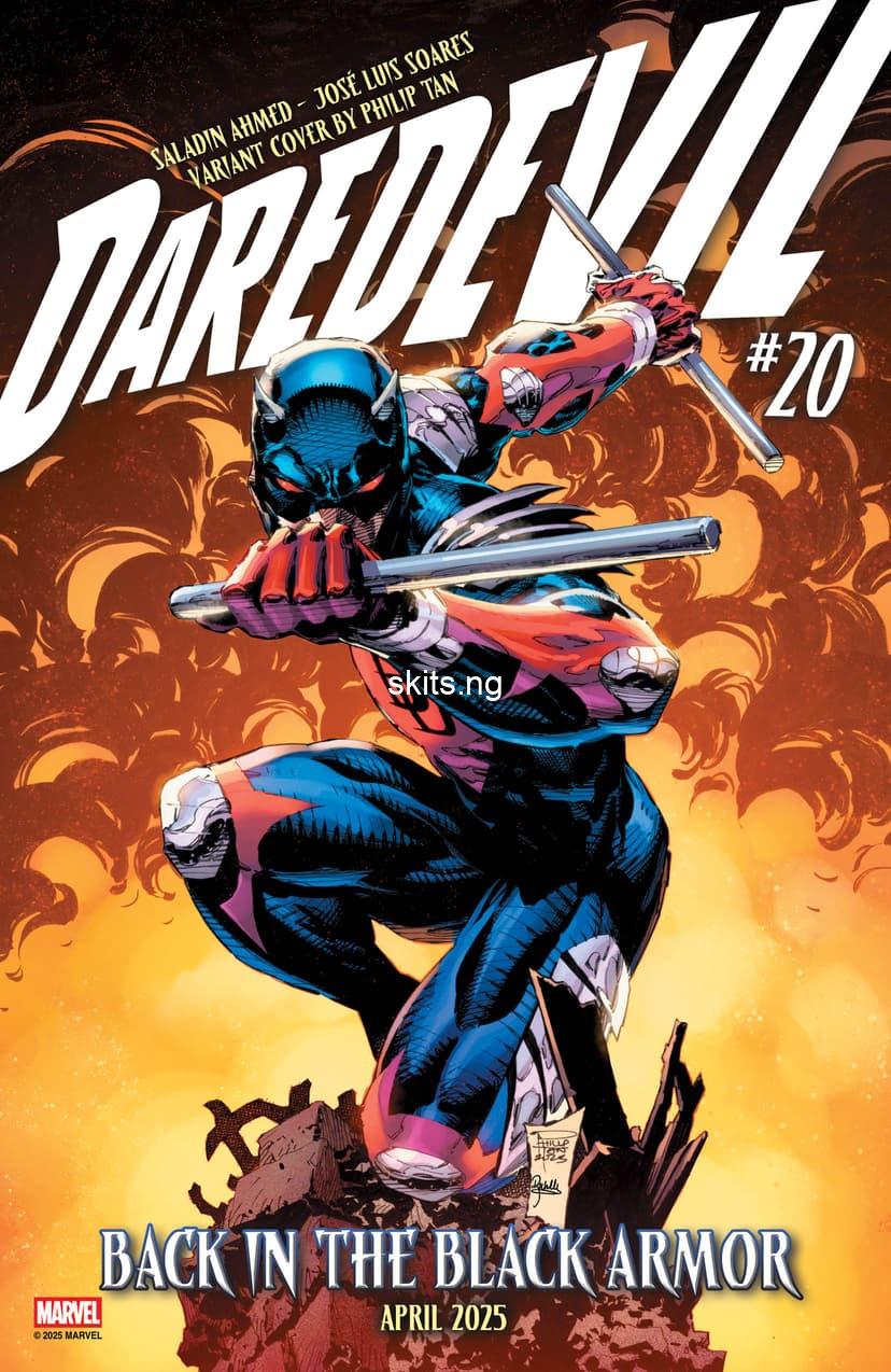 Matt Murdock’s Black Armor Suit Returns in Daredevil #20 Preview