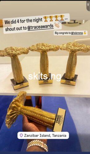 Rema sweeps the 2025 trace awards securing 4 major wins