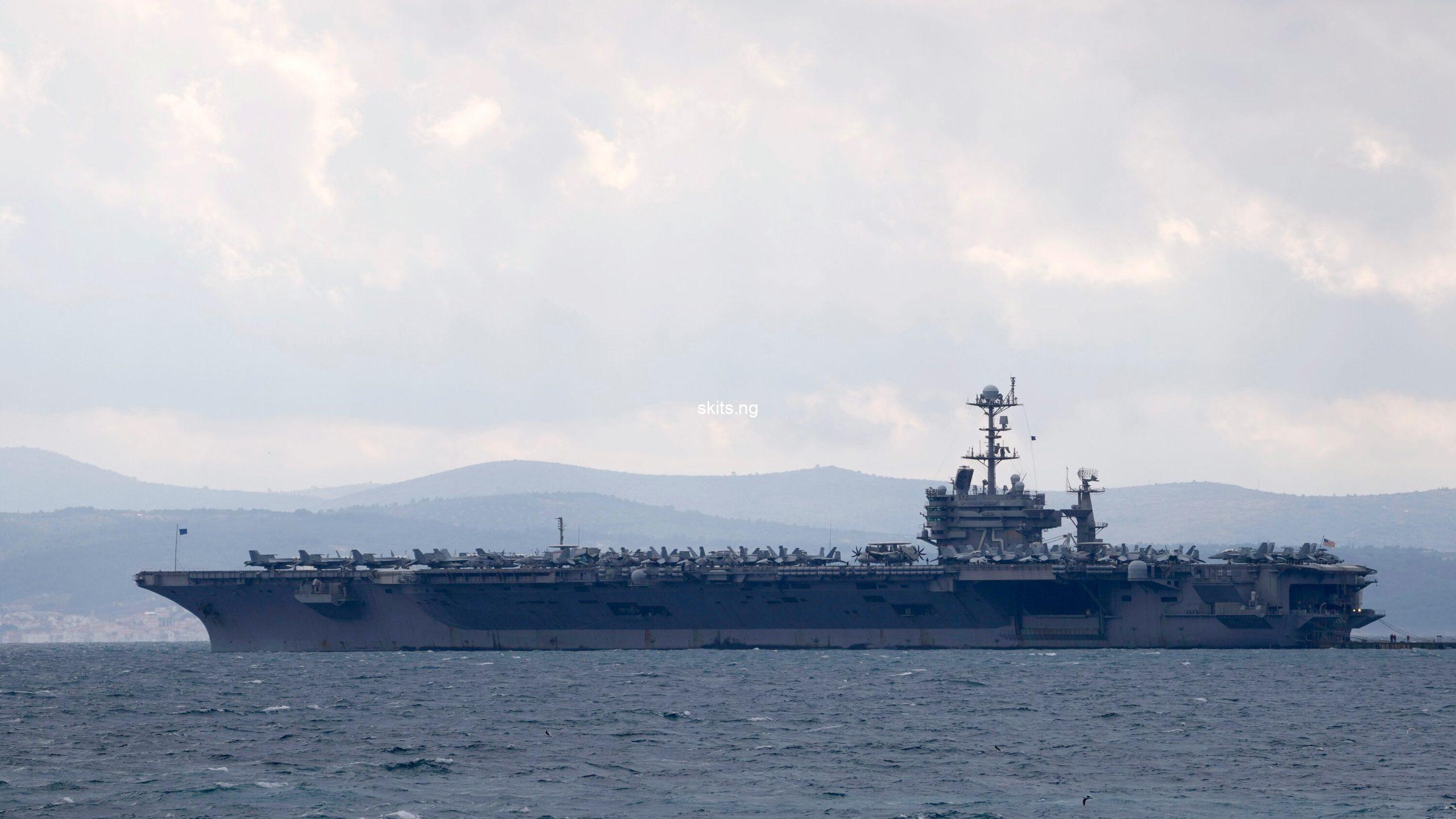 Us aircraft carrier uss truman collides with ship near egypt photos