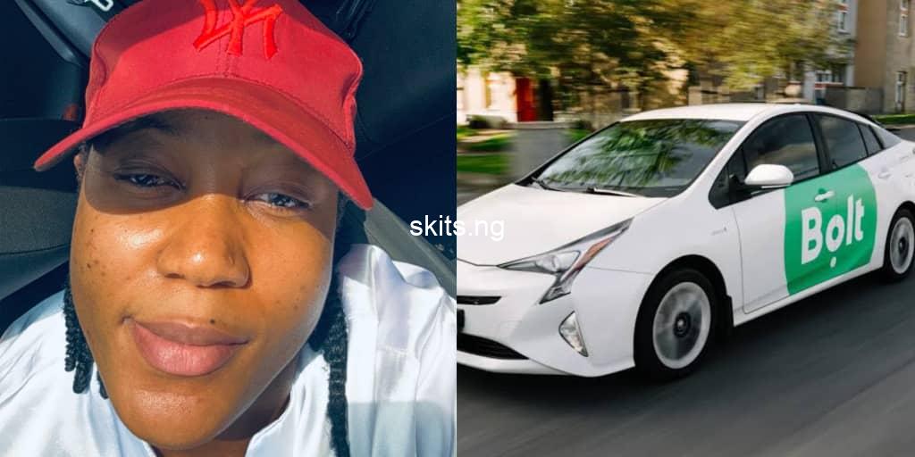 Lady fumes as bolt driver asks for extra fare grabs cutlass after she declines