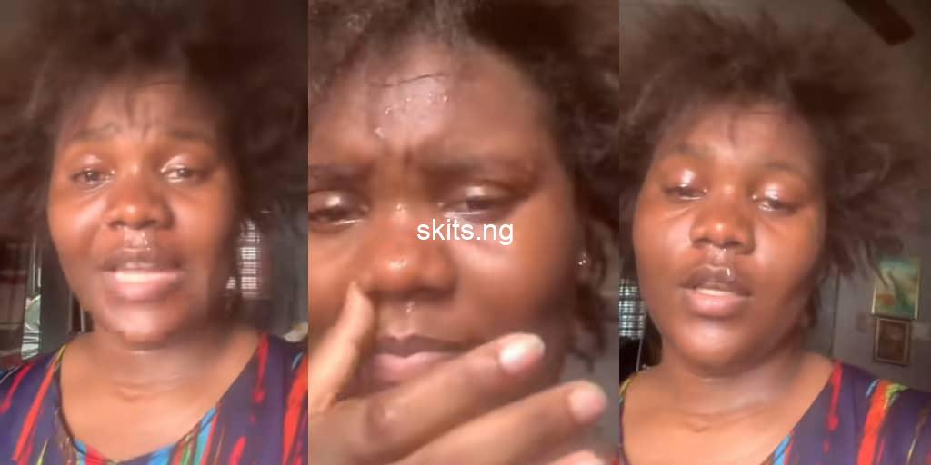 Lady weeps as ex who got her pregnant in ss2 and abandoned her returns for forgiveness