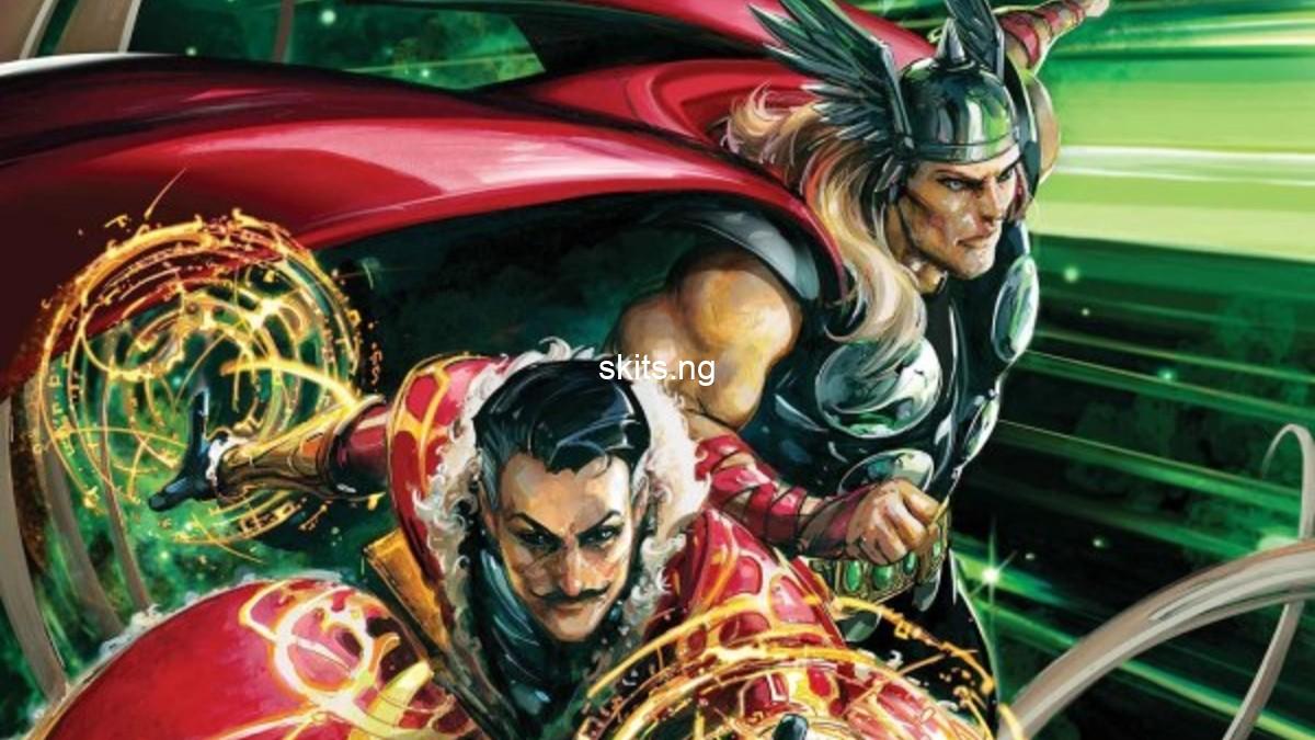 Stephen strange asks thor for work in doctor strange of asgard preview