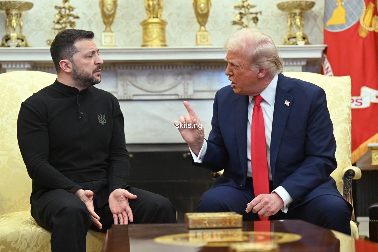 Zelensky is a dictator who talked the u s into a war he couldnt win trump