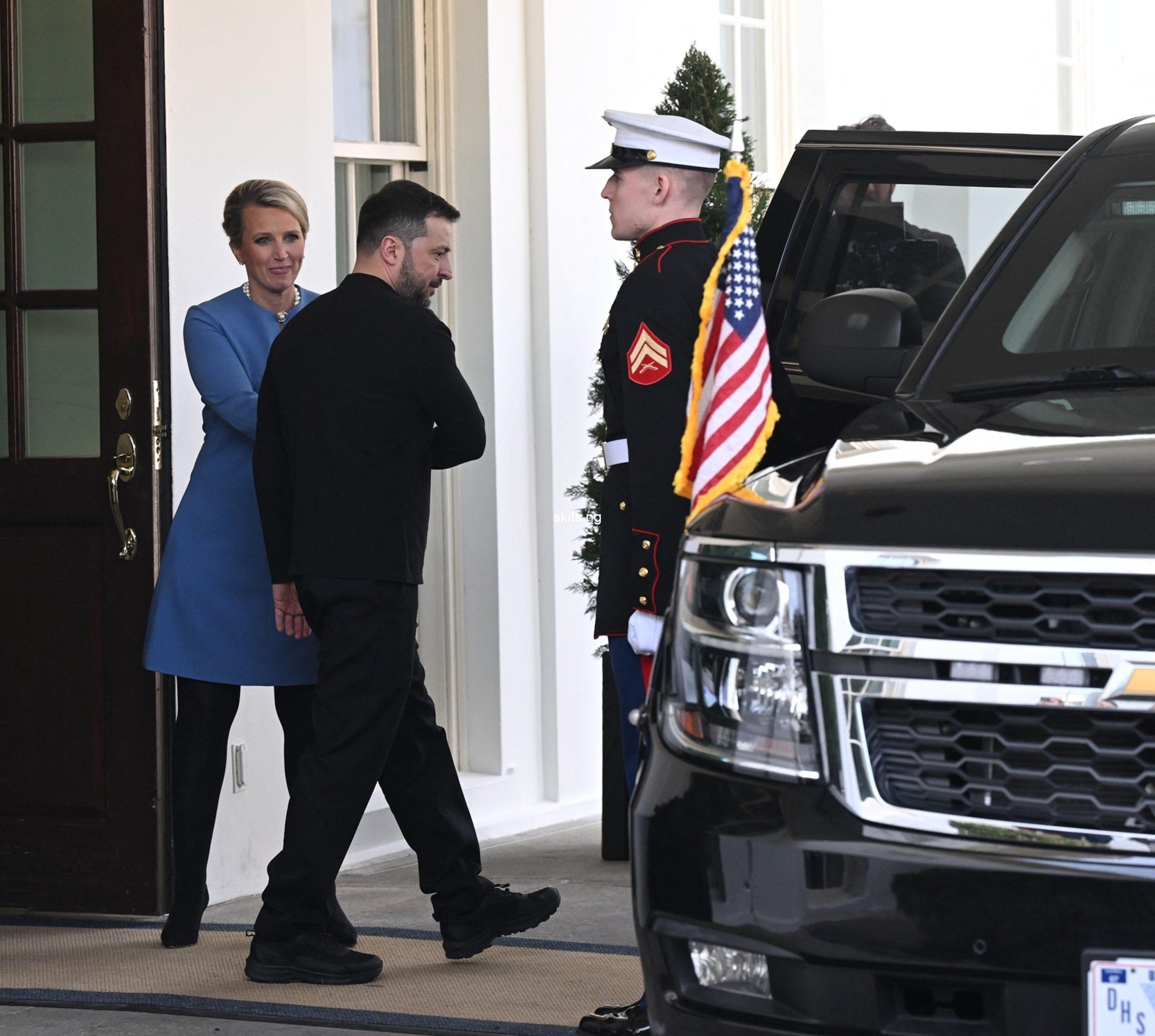 Zelensky leaves White House after being ‘kicked out’ by Trump following contentious White House meeting (Videos)