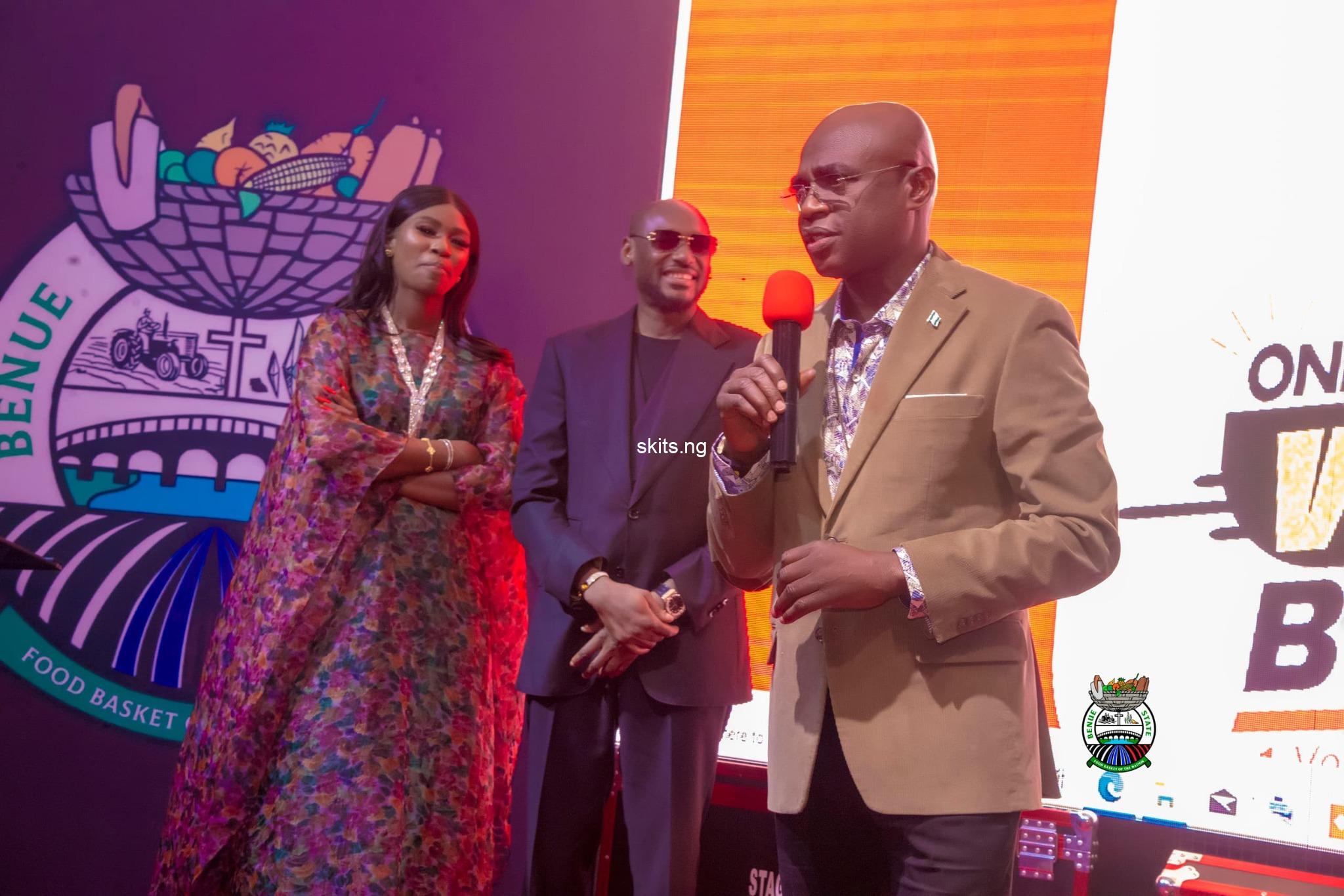 2face and natasha attend dinner held in his honour by benue state govt photos