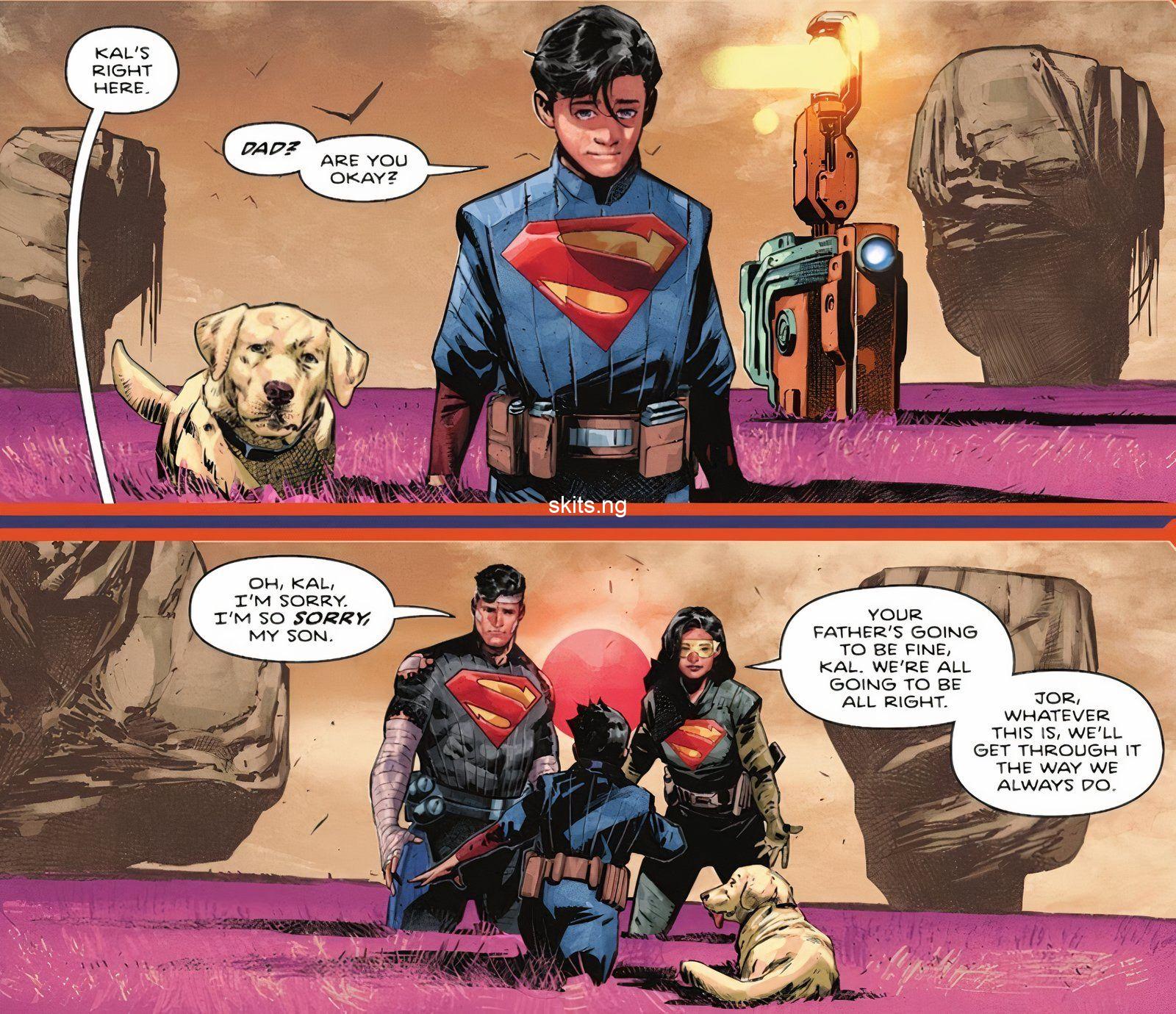 Absolute supermans parents could still be alive after major origin story change