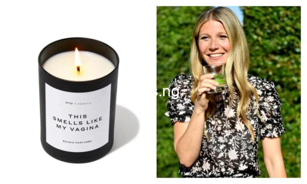 Actress gwyneth paltrow defends producing candle that smells like her vagina