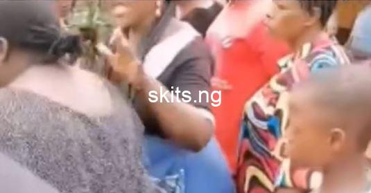 Anambra umuada members stopped from attacking woman whose sex tape with a married man went viral video