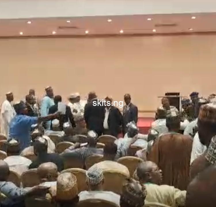 Chaos erupts as jigawa delegates disrupt atiku obi coalition meeting video