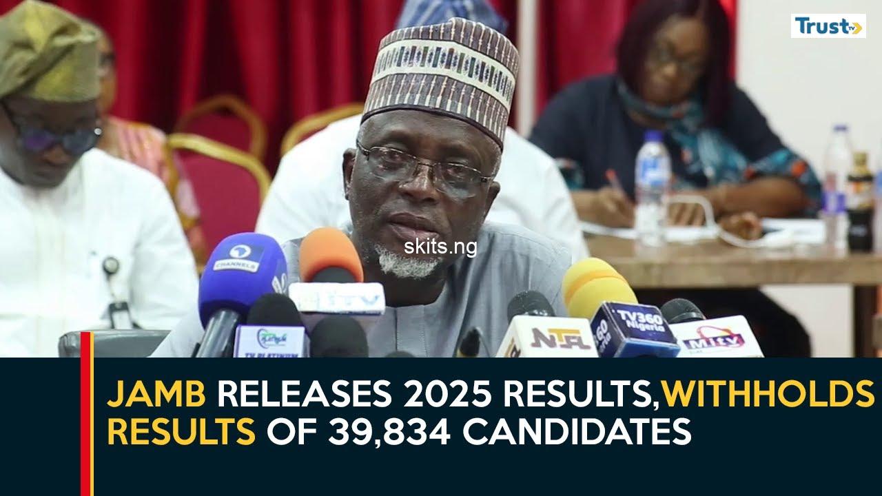 Jamb withholds results of 39834 utme candidates