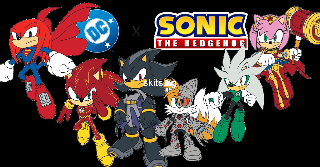 Justice league sonic the hedgehog collide in new dc crossover series