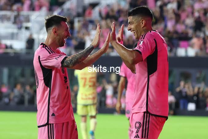 Luis suarez and lionel messi collaborate to own a football club