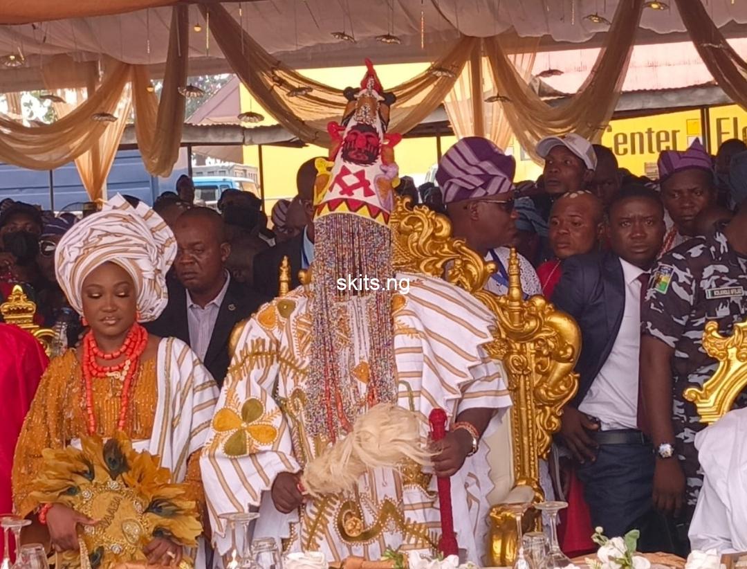Oba abimbola owoade crowned the 46th alaafin of oyo photos