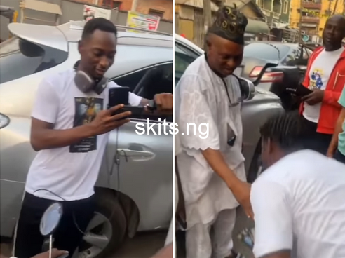 Old video of asake gifting father car house in 2023 goes viral amid public feud over abandonment claims