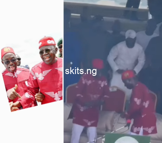 President tinubu shows off his dancing skills in anambra