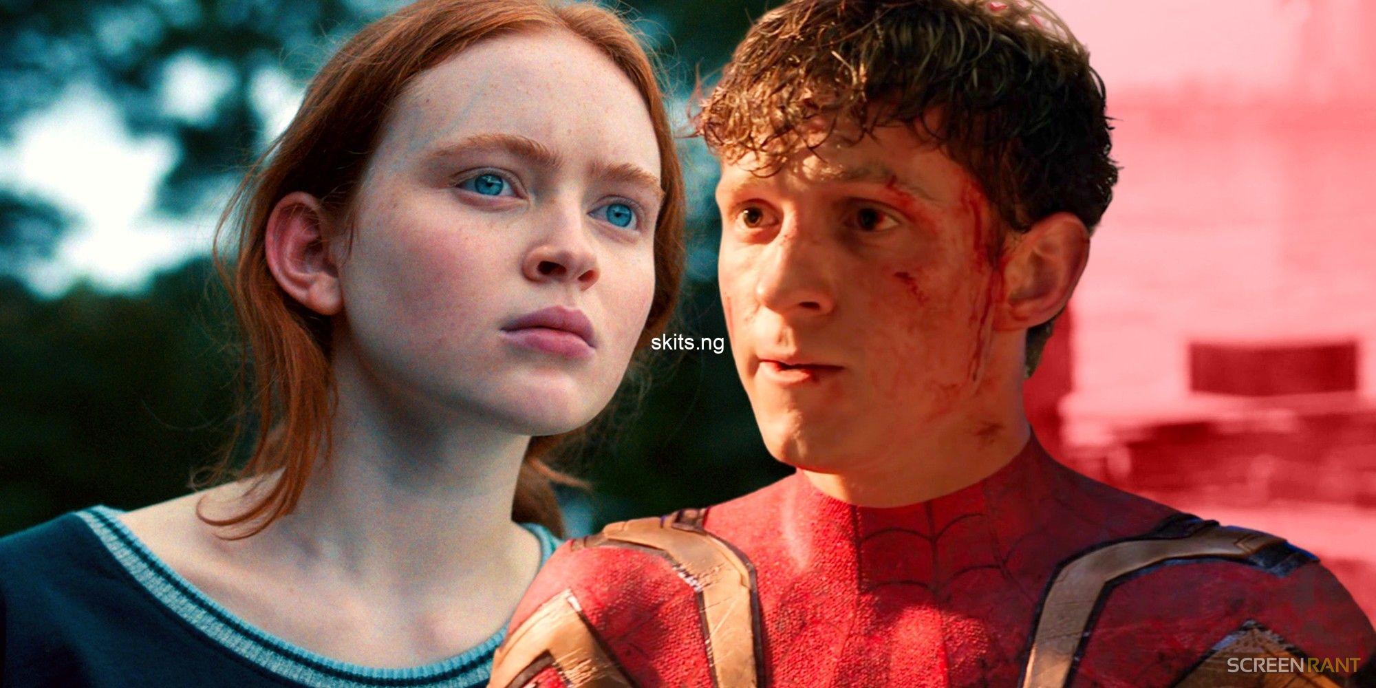 Spider man 4 stranger things sadie sink cast in tom holland mcu sequel movie