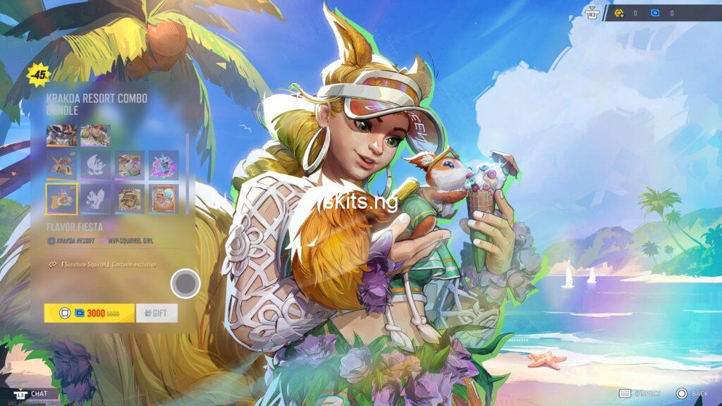 Tippy toe has little sunglasses brilliant detail in sunshine squirrel girl skin lowkey confirms everyone at marvel rivals loves her