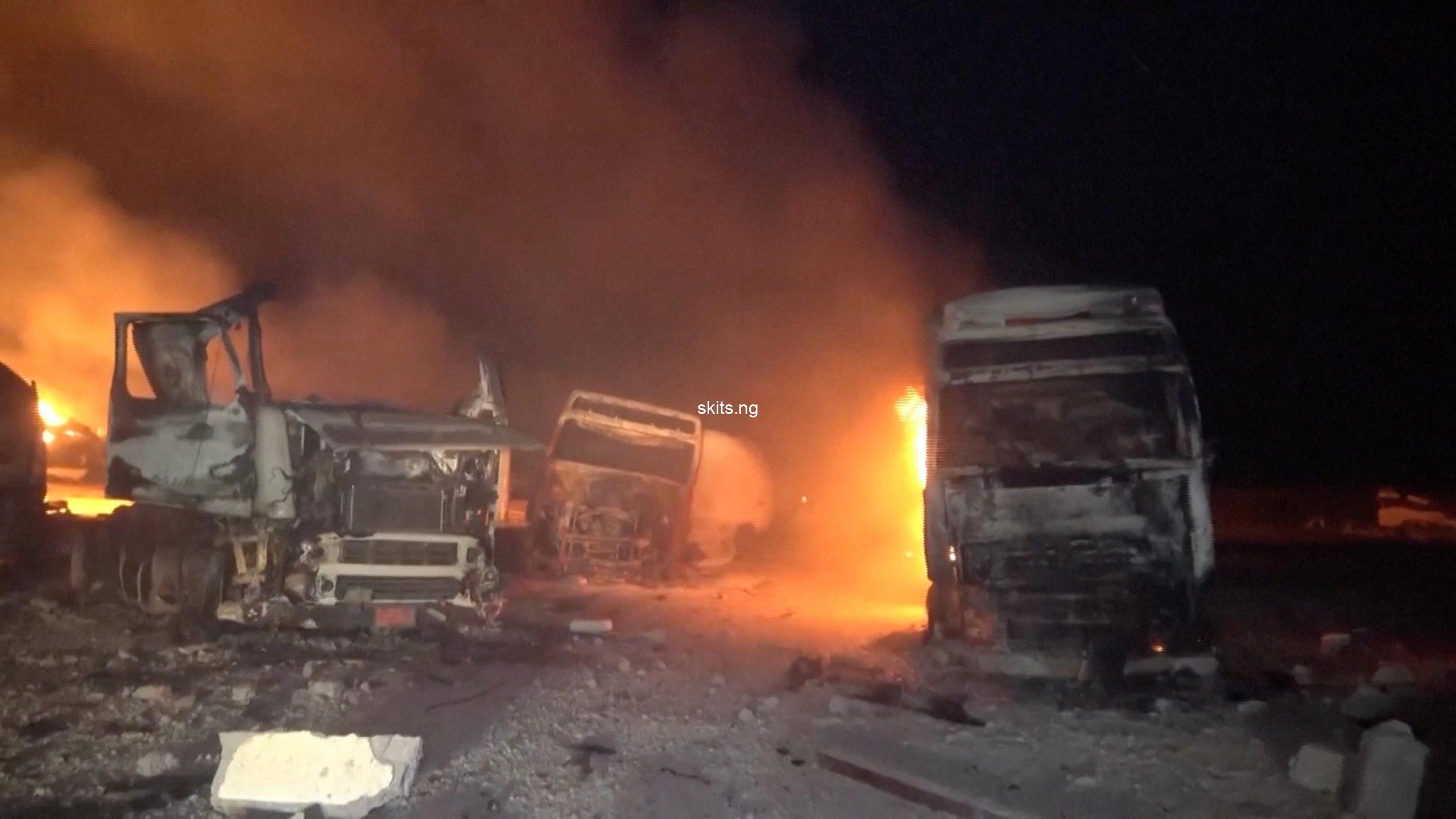 Us strikes on yemen oil terminal kill at least 58 houthis say