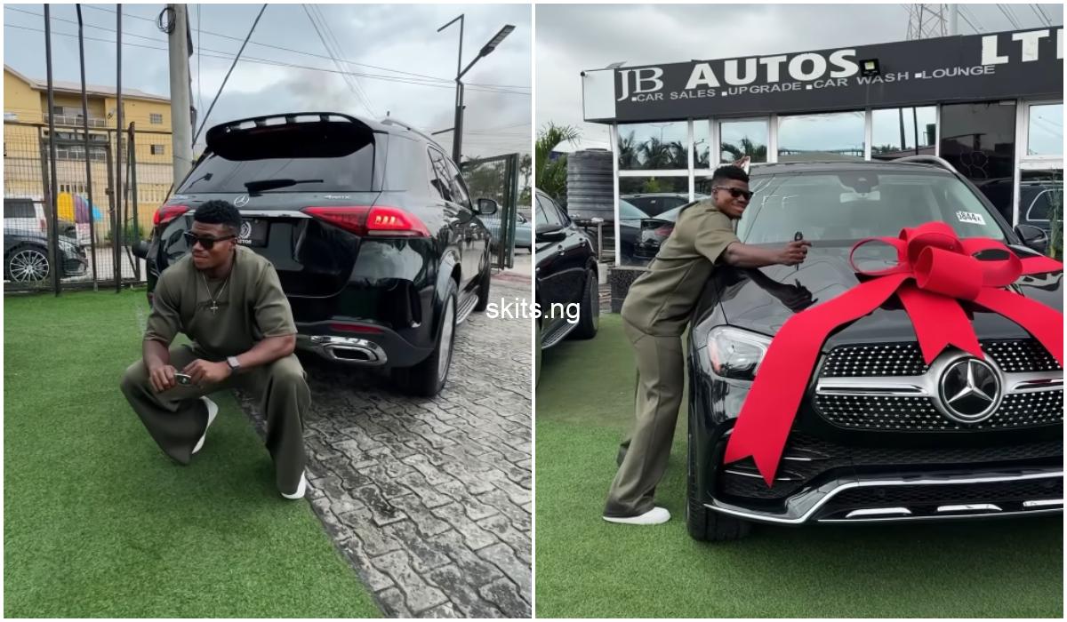 Zicsaloma acquires new mercedes benz