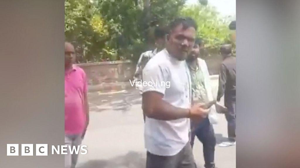 British survivor is seen walking away from air india plane crash as death toll rises to 204 video