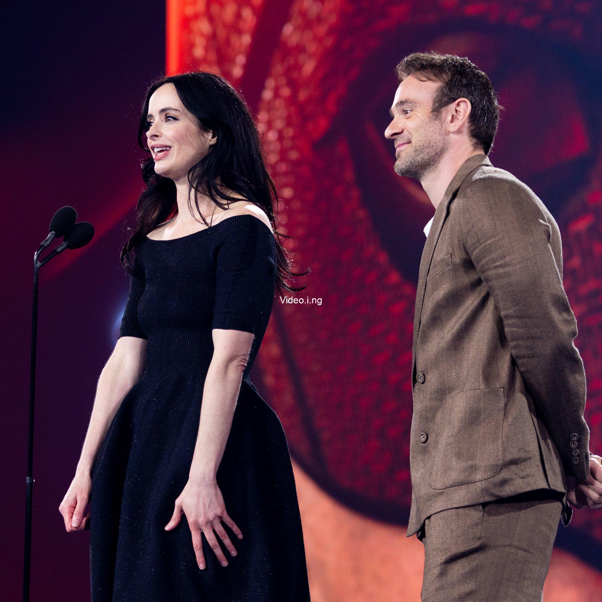 Daredevil krysten ritter charlie cox reunite in born again season 2 set photos