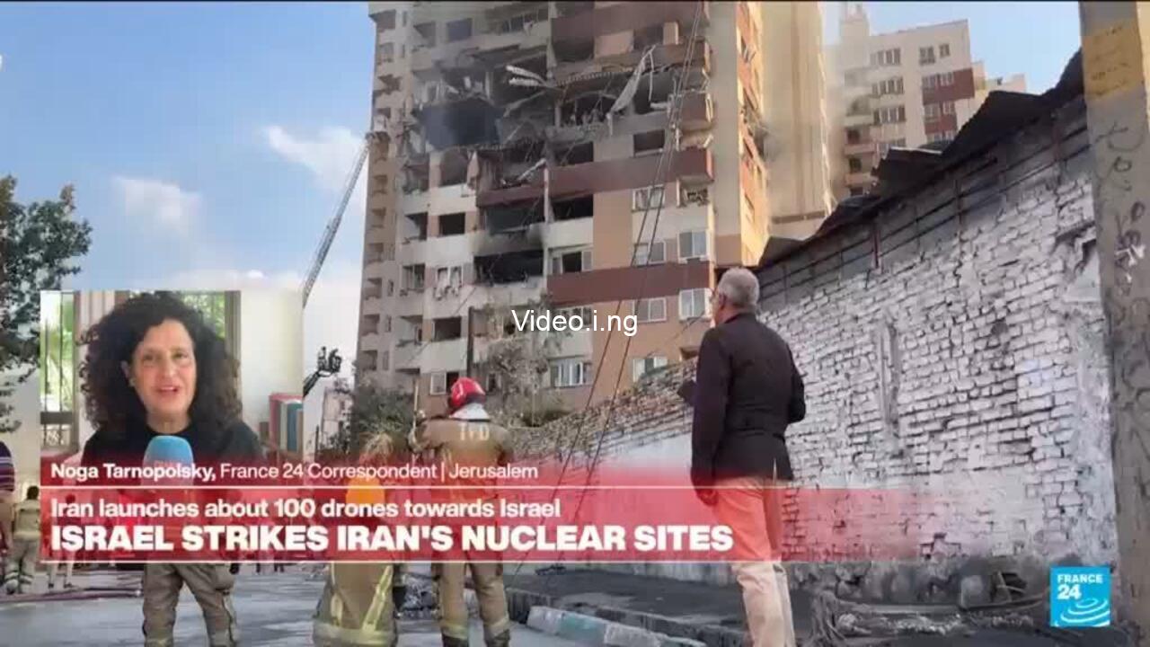 Iran launches over 100 drones at israel in retaliation strike