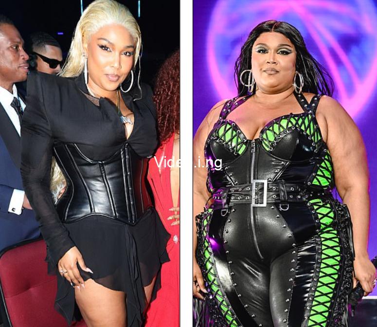 Lizzo stuns in sleek leather corset and minidress after recent weight loss journey