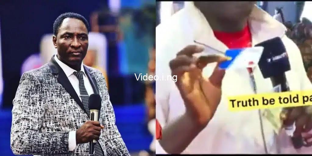 Prophet omoto fufeyin unveils spiritual atm card allegedly selling for 20 video