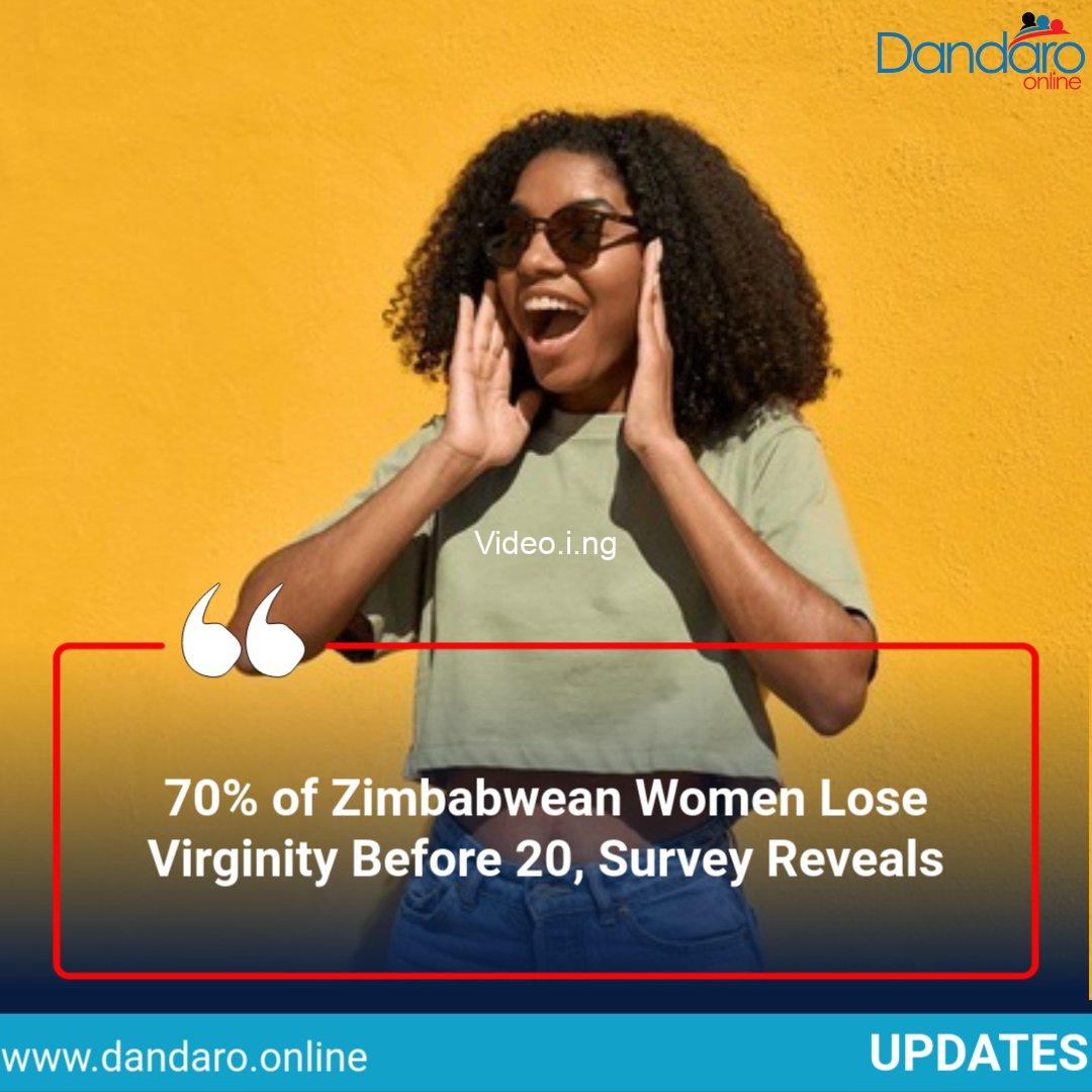 Survey reveals 70 of zimbabwean women lose their virginity before