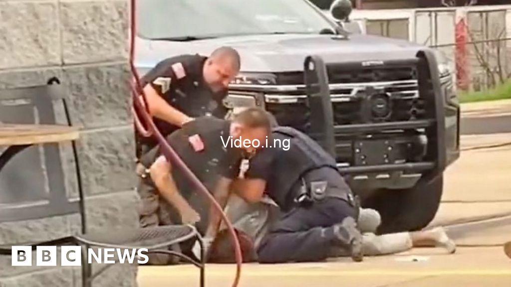 Suspect beats up 3 police officers before getting arrested video