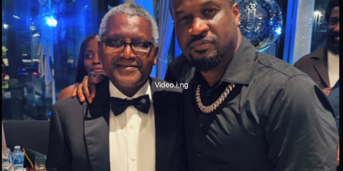 Peter okoye trends after private dinner with africas richest man