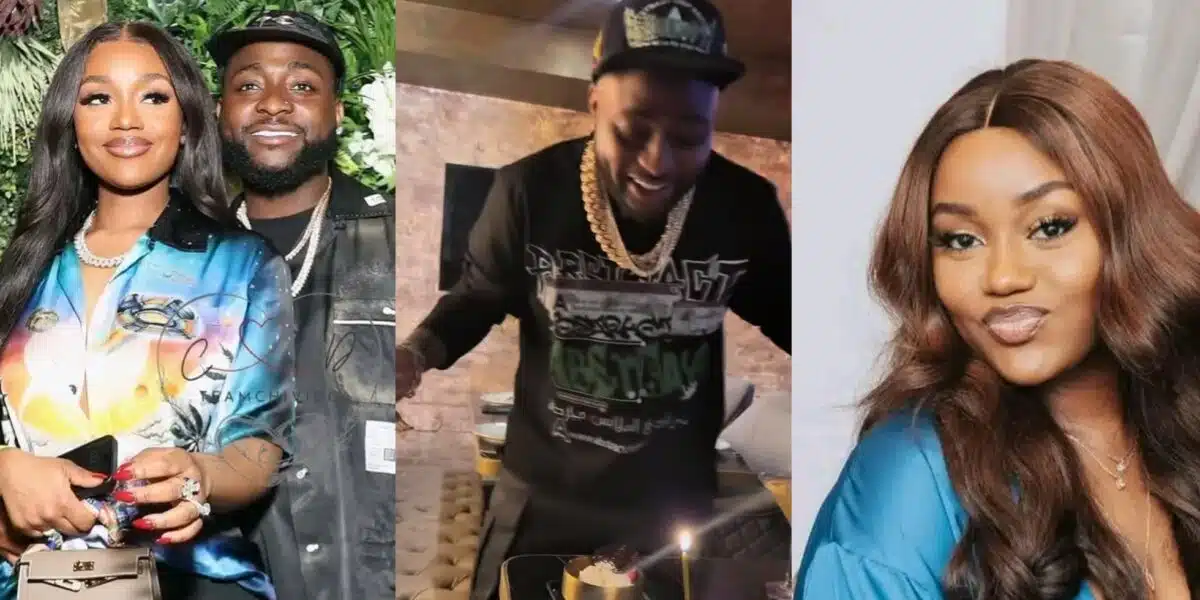 Chioma makes promise to davido on fathers day video