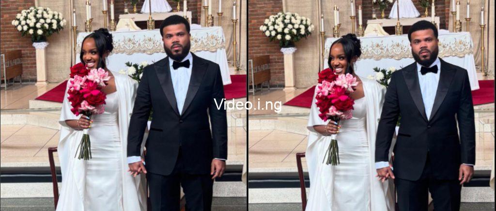 Davidos manager asa asika ties the knot in church wedding ceremony video