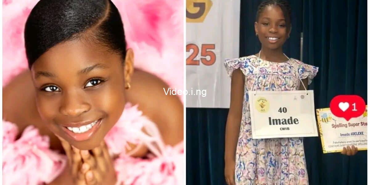 Imade adeleke crowned winner of her schools spelling bee competition