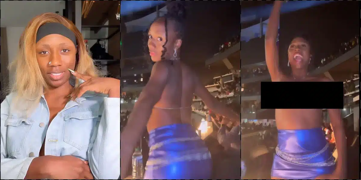 Korra obidi sparks controversy on her choice of wear for davidos atlanta show