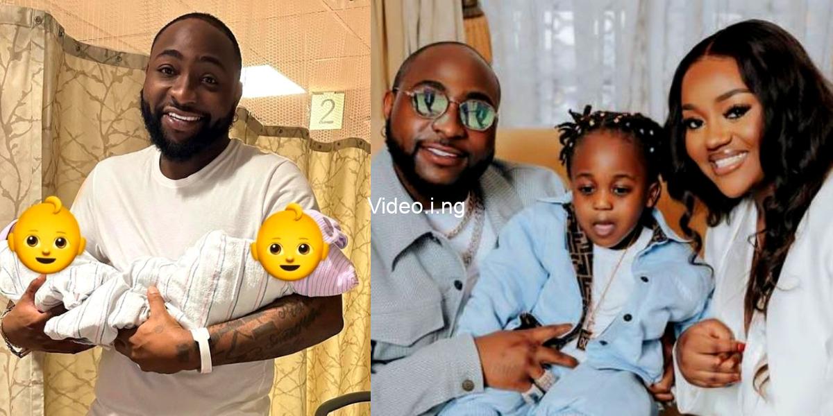 Weve got twins now my son looks and behaves exactly like ifeanyi davido