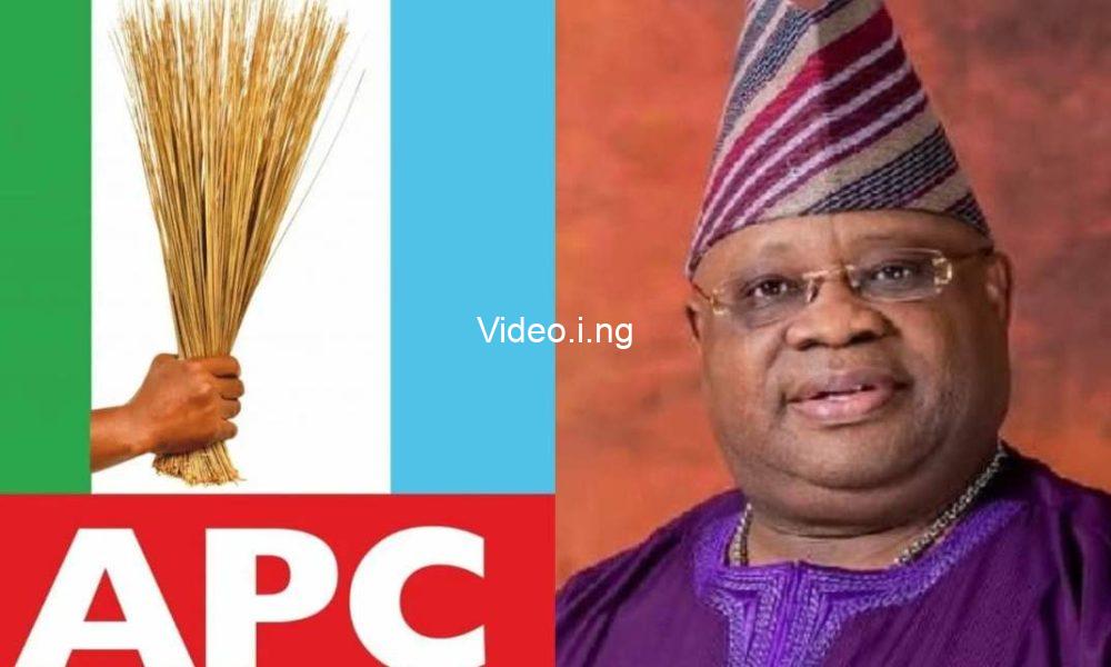 Your visit to tinubu affirms your desperation confusion apc to adeleke