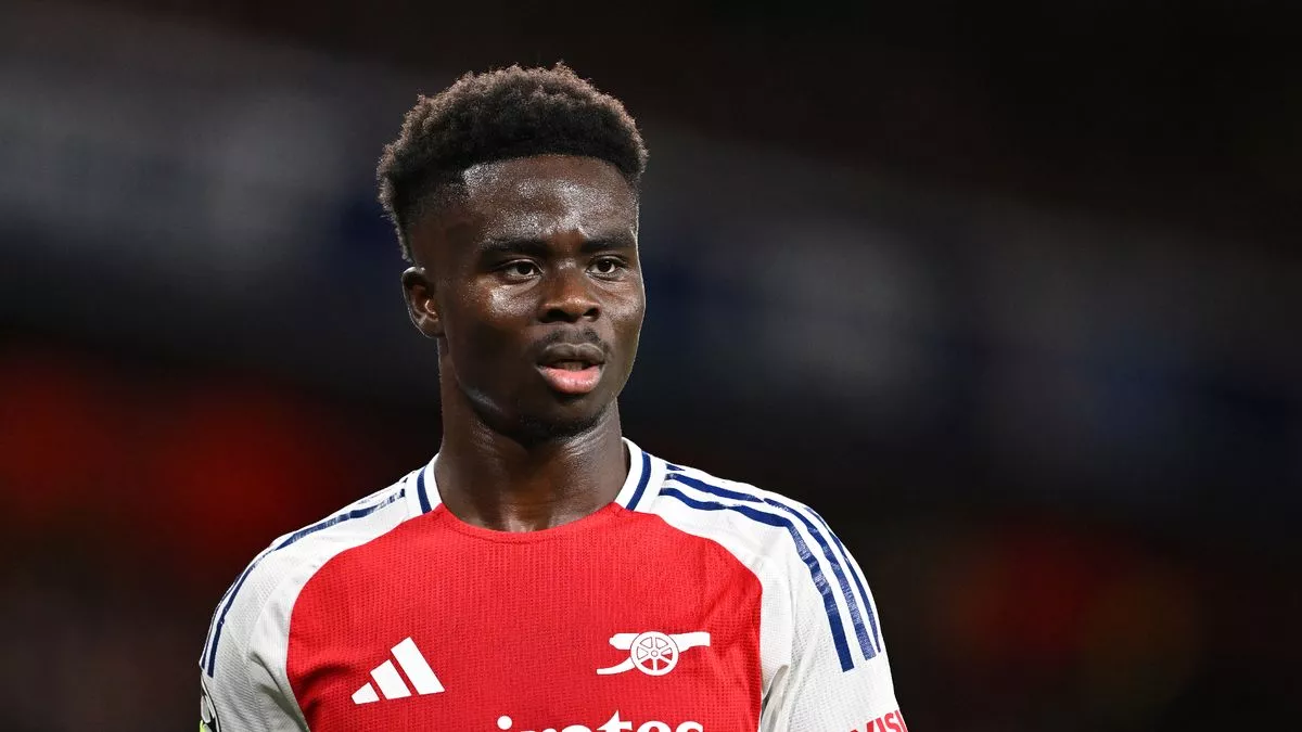 Arsenal star bukayo saka to be ruled out for up to four weeks in new major injury blow