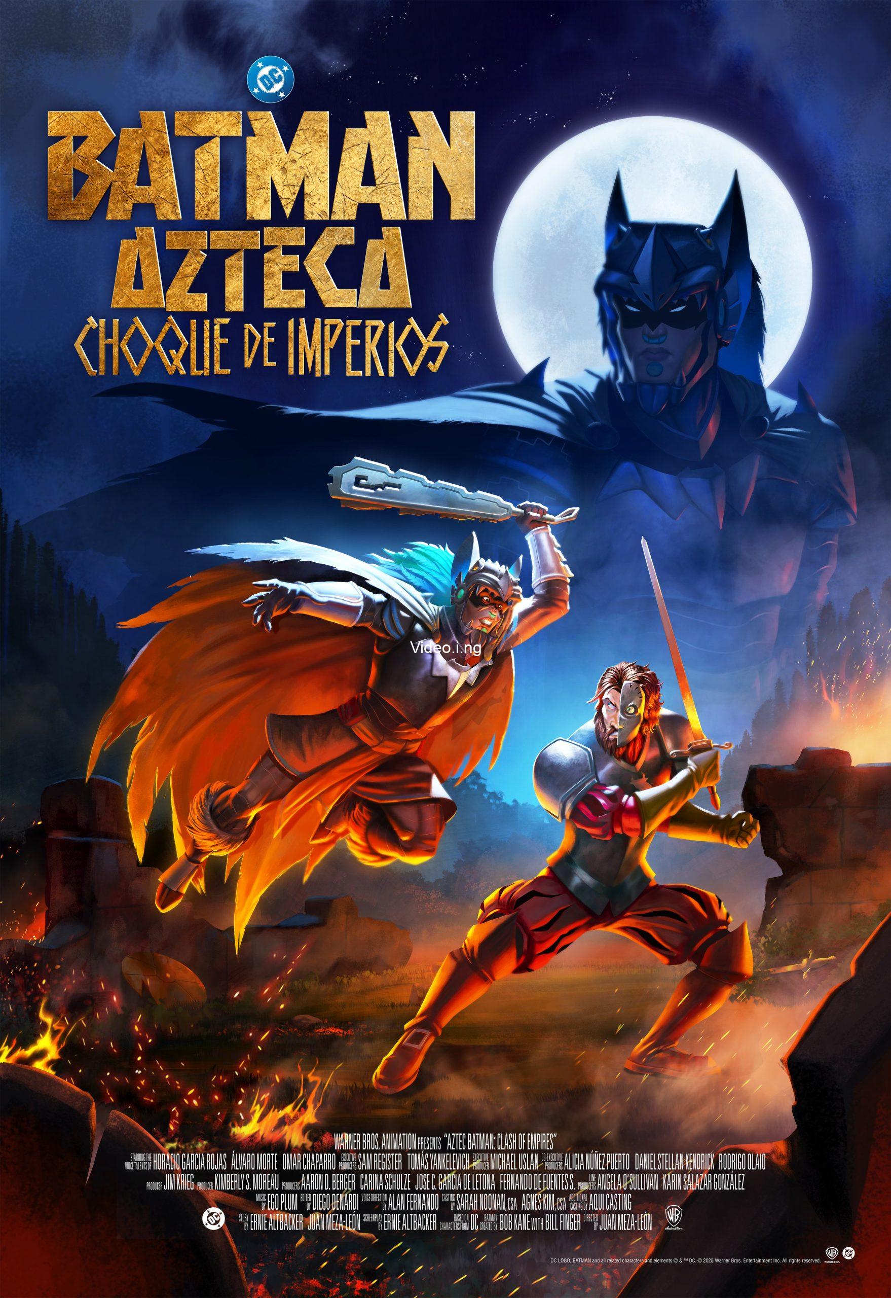 Aztec batman clash of empires 2025 movie